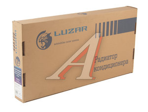 Радиатор кондиционера ВАЗ-2190 (15-) тип KDAC в сборе LUZAR LRAC0194, 2190-8112010-14