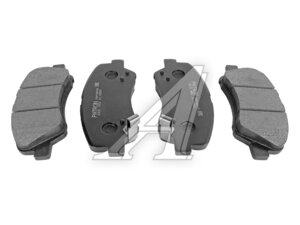 Колодки тормозные HYUNDAI Solaris (17-) KIA Rio (17-) передние (4шт.) PATRON PBP188KOR, 58101-C8A50, 58101-H5A25