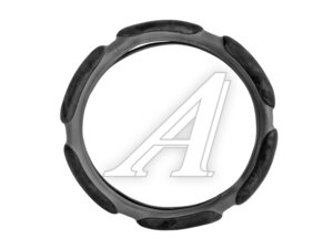 Оплётка руля (XL) 41-43см черная спонжевая AVS A07066S