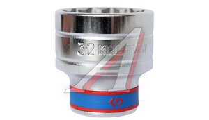 Головка торцевая 1/2" 32мм 12-ти гранная KING TONY 433032M