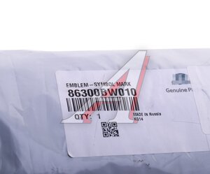 Эмблема HYUNDAI Creta крышки багажника OE 86300-BW010