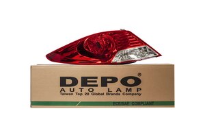 Фонарь задний HYUNDAI Solaris (10-14) (SD) левый DEPO 221-1960L-UE, 92401-1R020