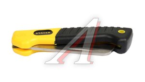 Нож STAYER монтерский складной, прямое лезвие 45408