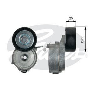 Ролик приводного ремня LAND ROVER Freelander 2 натяжной GATES T39211, VKM33406, LR003651