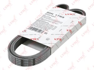 Ремень приводной поликлиновой 6PK1753 LYNX 6PK1753, 074145933AR