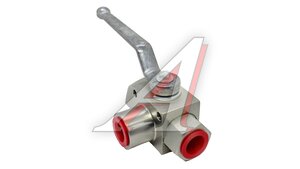 Кран трехходовой резьба BSPP 1/2 RAS 1/2