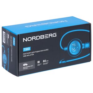 Пистолет для подкачки шин с цифровым манометром 12.6Bar NORDBERG TI8D