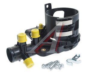 Фланец VW Passat (97-00) AUDI A4 (94-01) системы охлаждения KRAUF TVZ5004PF, A6512001056
