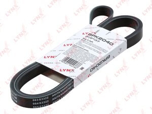 Ремень приводной поликлиновой 6PK2040 LYNX 6PK2040