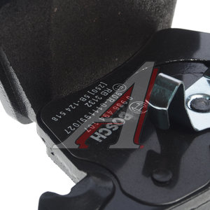 Колодки тормозные VW T5 (03-),Multivan (03-) (R16) передние (4шт.) BOSCH 0986494107