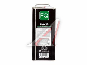 Масло моторное FQ FULLY SYNTHETIC SP/GF-6A/C5 0W20 4л 4580041494083, FQ 0W20