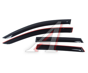 Дефлектор двери KIA Ceed (19-) комплект (4шт.) COBRA TUNING K15619