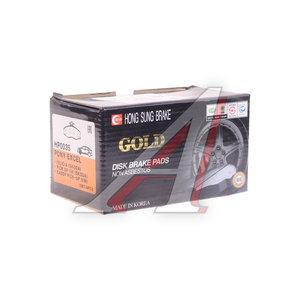 Колодки тормозные SKODA Felicia (94-01) передние (4шт.) HSB HP0035, GDB1280, 115430280