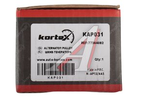 Шкив FORD Transit (06-) генератора KORTEX KAP031, 59914, 77364082