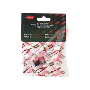 Фитинг для пластиковых трубок 1/2" 10мм с наружной резьбой ROCKFORCE RF-SPC10-04