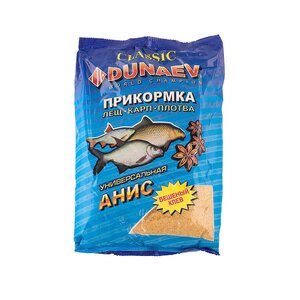Прикормка DUNAEV КЛАССИКА 0.9кг Анис 932791, FLS019