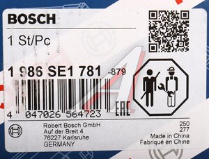 Редуктор стартера FORD Transit (06-) BOSCH 1986SE1781, 1006200490/1986SE1781