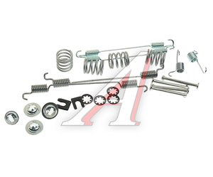 Ремкомплект PEUGEOT 306,405 колодок тормозных задних BOSCH 1987475253