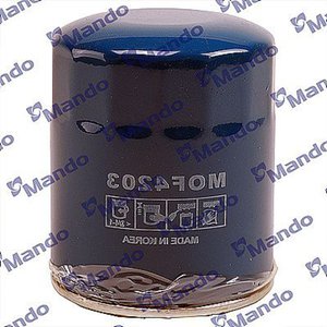 Фильтр масляный HYUNDAI Porter (D4BF),Porter 2 (D4CB),HD35 (D4BB) KIA Bongo (06-) MANDO MOF4203, OC540, 26300-42040/26330-4A000/26330-4X000/26330-4A001/26