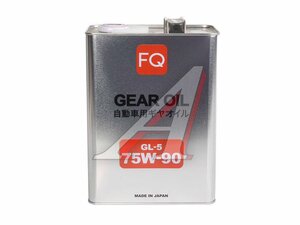 Масло трансмиссионное FQ GEAR GL-5 75W90 4л 4580041491389, FQ 75W90