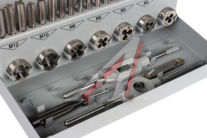 Набор метчиков и плашек М3-М12 32 предмета THORVIK MTDS32