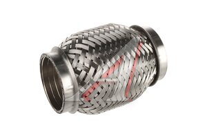 Гофра глушителя 45x100 в оплетке interlock (класс CBD-A) нержавеющая сталь CBD CBD330.001, VTL45100 IL /G45100