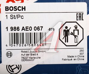 Регулятор HONDA Accord (00-) напряжения генератора BOSCH 1986AE0067, F00MA45213/1986AE0067