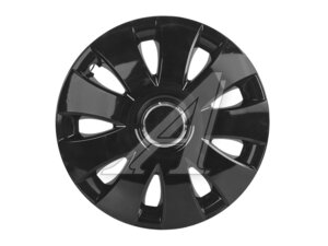 Колпак колеса R-14 АУРА РИНГ черный комплект 4шт. JESTIC 913890, JESTIC