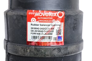 Втулка FAW J5,J6,4250 балансира резиновая MOVELEX 2918042-242/CL01-MX, 2918042-242/CL01