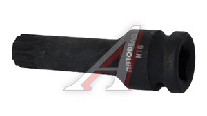 Головка торцевая 1/2" SPLINE M16 ударная АВТОDЕЛО 39492, 15852