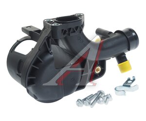 Фланец VW Passat (97-00) AUDI A4 (94-01) системы охлаждения KRAUF TVZ5004PF, A6512001056