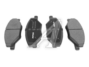 Колодки тормозные VW Polo (10-) SKODA Fabia (11-) передние (4шт.) PATRON PBP055, GDB2027, 6RU698151A