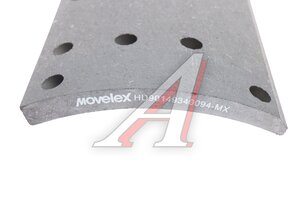 Накладка тормозной колодки SHACMAN SHAANXI задней (1шт.) MOVELEX HD90149340094-MX, HD90149340094