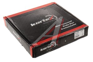Диск тормозной VOLVO XC60 (08-) передний (1шт.) KORTEX KD0588, DF6472S, 31277342