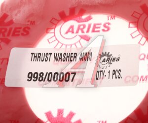 Шайба JCB уплотнительная пластиковая (71х150х4мм) ARIES 998/00007