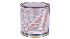 Краска черная с молотковым эффектом Лакра 0.8кг 0008135, ЛАКРА