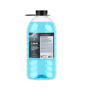 Жидкость омывателя летняя 4л (гидрофобный эффект) LAVR Ln1616, LAVR Ln1616
