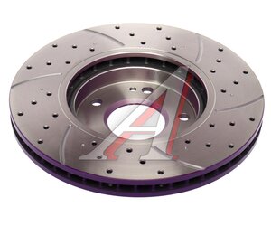 Диск тормозной HYUNDAI Santa Fe (00-) (4WD) (R16) передний (1шт.) NIBK RN1209DSET, DF4443, 51712-26100