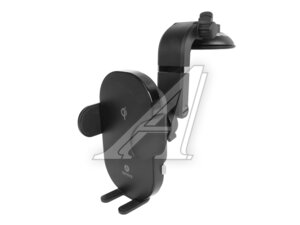 Держатель телефона с беспроводной зарядкой ARROYS Dash-W3 black, 82998