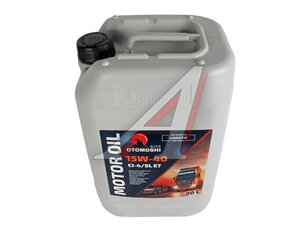 Масло моторное OTOMOSHI LOGISTIS 15W40 20л MF215285, OTOMOSHI 15W40