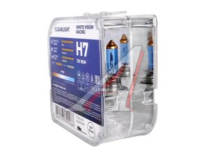 Лампа 12V H7 55W PX26d комплект CLEARLIGHT MLH7WVR