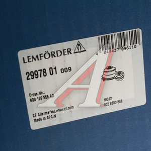 Опора двигателя VW Polo SKODA Fabia левая МКПП LEMFORDER 2997801