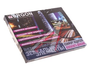 Элемент зеркальный VW Touareg (03-07) правый ERGON 93900309