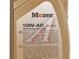 Масло моторное MOZER 10W40 SN/CF 1л 4635352, MOZER 10W40