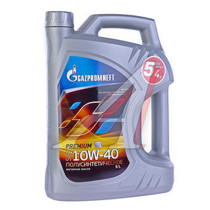 Масло моторное GAZPROMNEFT Premium L SL/CF 10W40 синт.5л 0253142212, GAZPROMNEFT 10W40