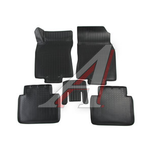 Коврик салона NISSAN X-Trail (T32) 3D (15-) полиуретан (4 предм.) NORPLAST NPA11-C61-812