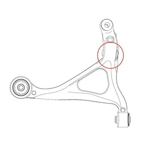 Сайлентблок HONDA Civic рычага переднего нижний CTR GV0239, CVHO-8, 51350S04A10