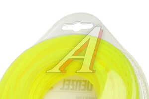 Леска для триммера 3.0мм 15м зубчатый квадрат Flex Cord DENZEL 96215