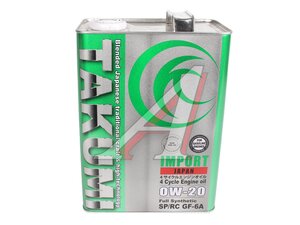 Масло моторное TAKUMI 0W20 SP/RC 4л IM0020-00401