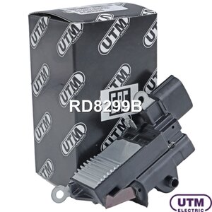 Регулятор HYUNDAI Elantra (00-06) KIA Rio (17-) напряжения генератора UTM RD8299B, ARD9232KR, 37370-2E950